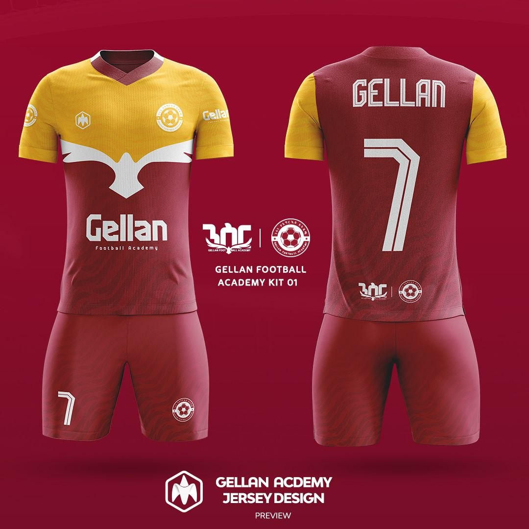 Eagles FC Kit 01 – Maroon & Gold